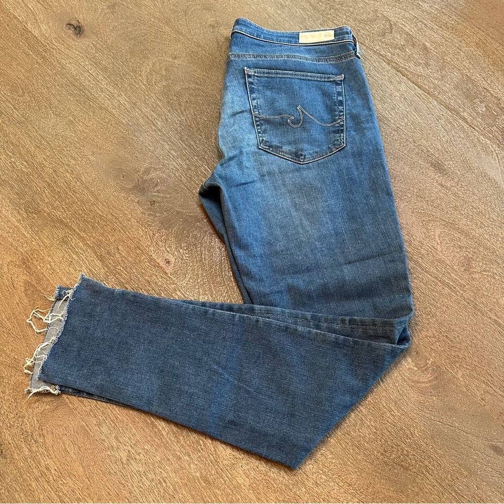 AG Adriano Goldschmied Denim Jeans The Middi Ankle Mid-Rise Legging Ankle 30